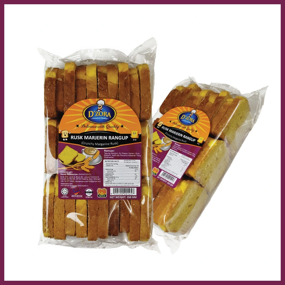 Rusk Marjerin Rangup | Crunchy Margarine Rusk