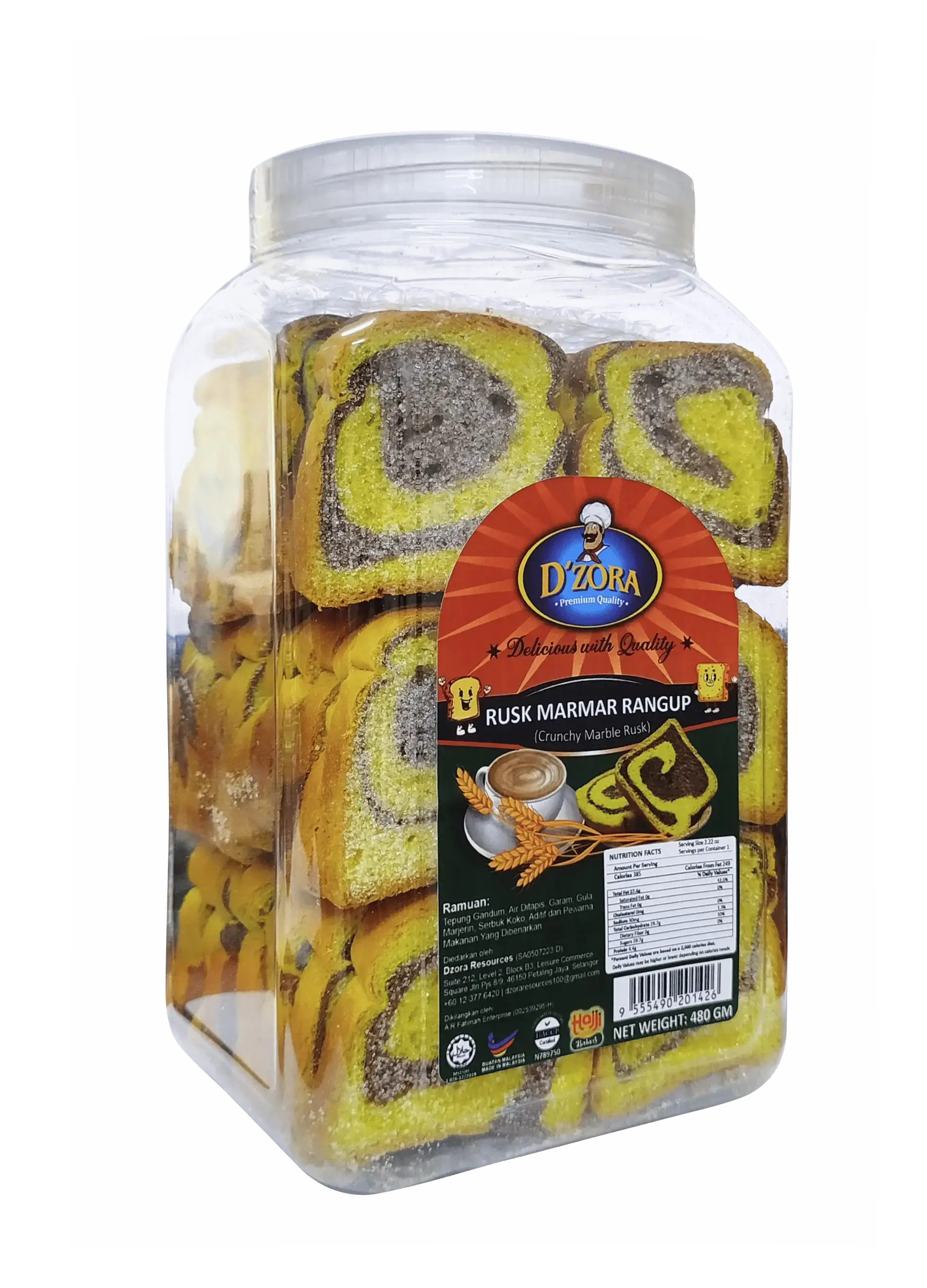Rusk Marmar Rangup 480GM